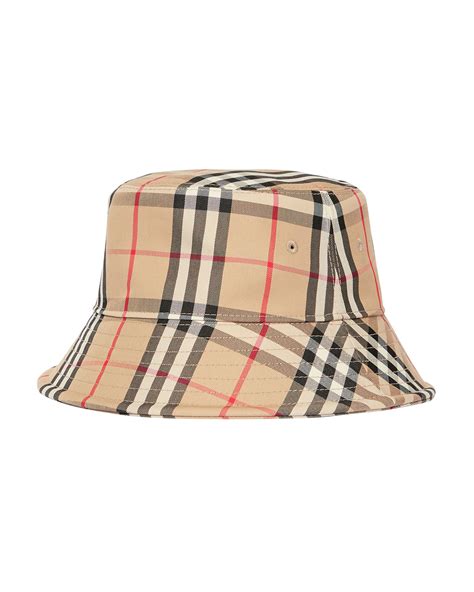 Burberry Men's Vintage Check Bucket Hat 